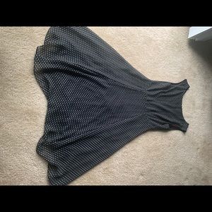 Black and White Polkadot Betsey Johnson Dress